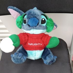 Disney Store Stitch Christmas/winter